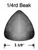 Quarter Round Beak