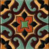 6x6" Wingtip deco satin - Burg
